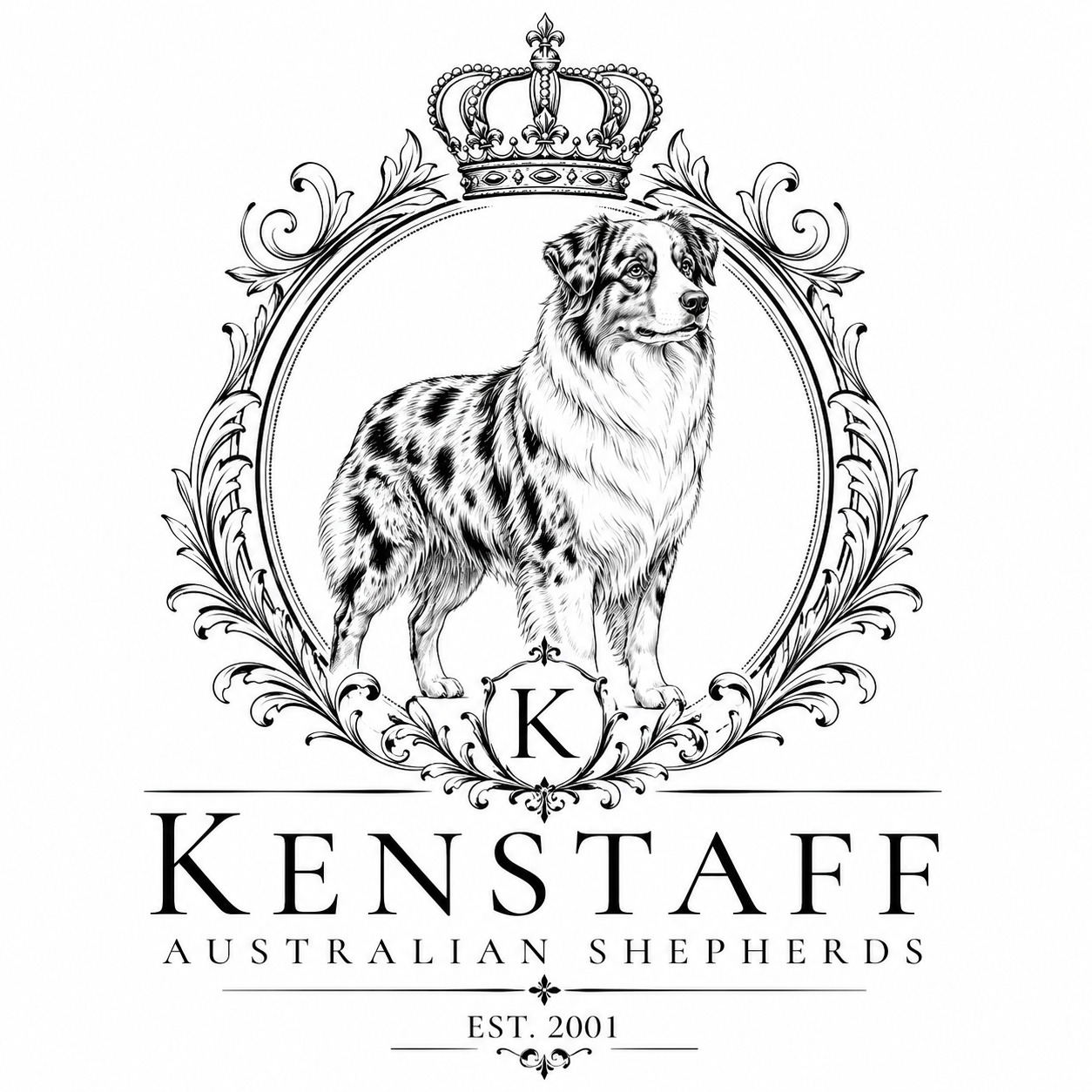 Kenstaff Australian Shepherds Logo